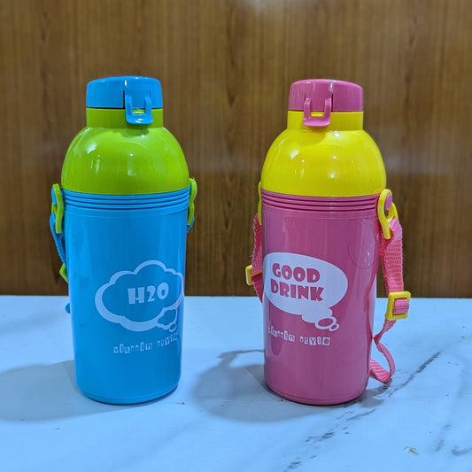 Hug Bear Double Drink Big Belly Water Bottle