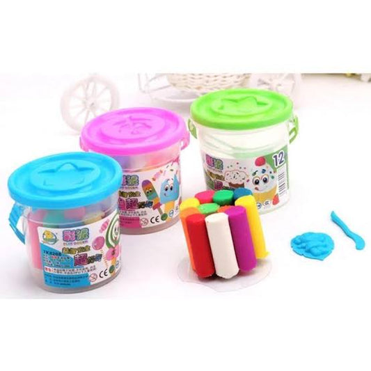 12 Colors Super Clay Art DIY Clay with Modelling Tools
