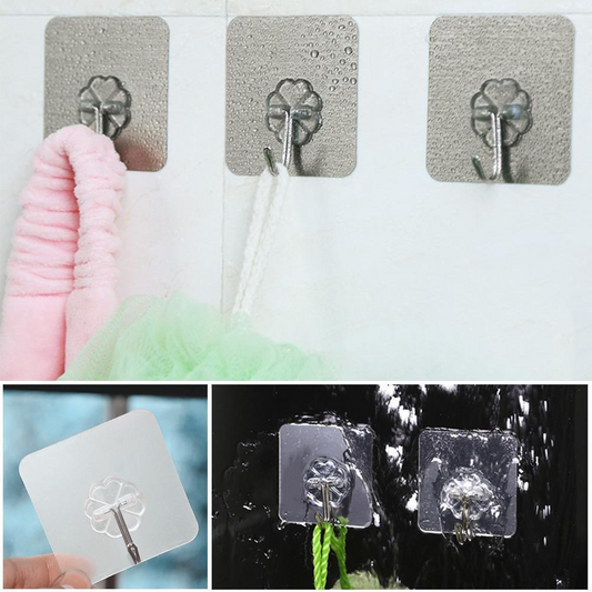 Self Adhesive Wall Mounted Sticky Hooks Strip